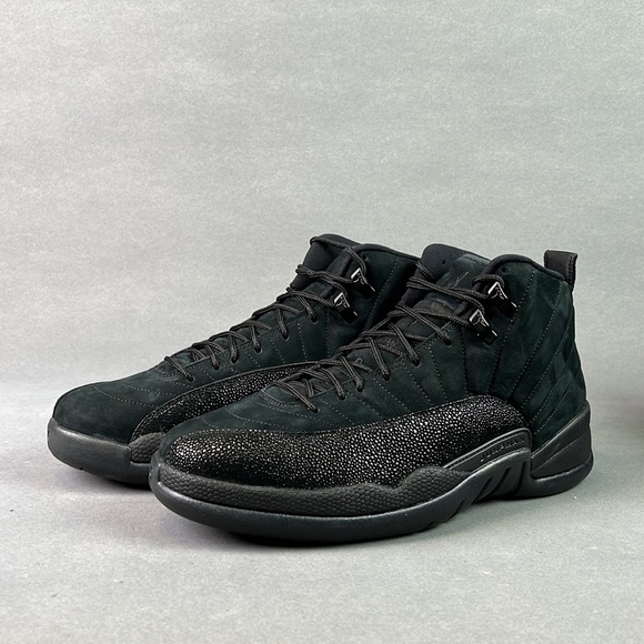 Jordan 12 Retro OVO black. Brand new with tag - Picture 5 of 13